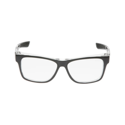 WORKWEAR, SAFETY & CORPORATE CLOTHING SPECIALISTS  - SPARKIE - Matt Black / Clear Safety Glasses