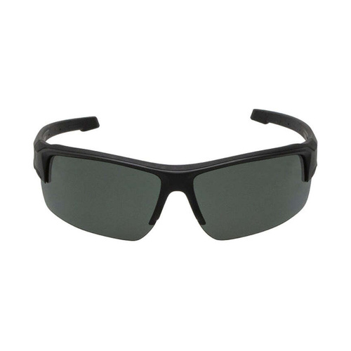 WORKWEAR, SAFETY & CORPORATE CLOTHING SPECIALISTS  - WRENCH - Matt Black / Smoke Safety Glasses