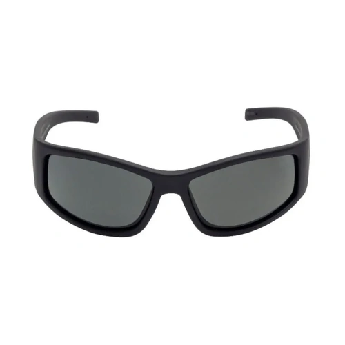 WORKWEAR, SAFETY & CORPORATE CLOTHING SPECIALISTS  - FLEX RSPU5507 MBL.SM - Matt Black Frame, Smoke Polarized Lens - Unbreakable Safety Polarised