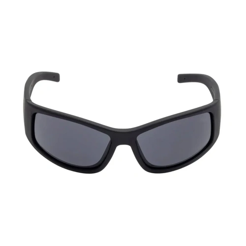 WORKWEAR, SAFETY & CORPORATE CLOTHING SPECIALISTS  - FLEX RSU5507 MBL.SM - Matt Black Frame, Smoke Lens - Unbreakable Safety Sunglasses