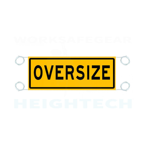 WORKWEAR, SAFETY & CORPORATE CLOTHING SPECIALISTS  - 1200x450mm - Banner - Class 2 - Oversize-Black / Yellow-1200x450mm