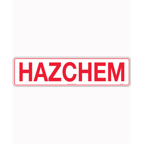 WORKWEAR, SAFETY & CORPORATE CLOTHING SPECIALISTS  - 600x150mm - Metal - Hazchem