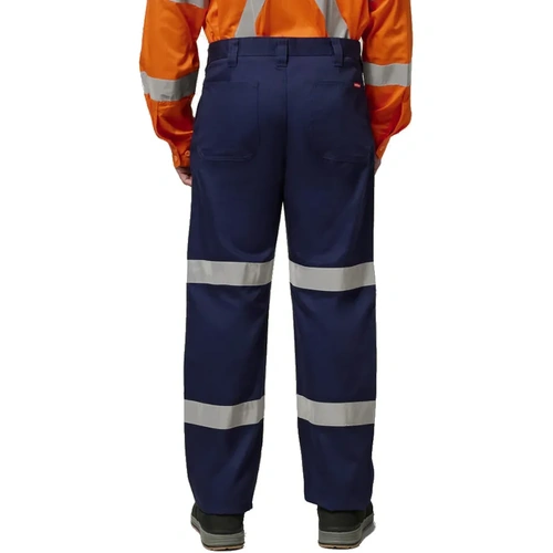 WORKWEAR, SAFETY & CORPORATE CLOTHING SPECIALISTS  - Foundations - Cotton Drill Pant with 3M Tape