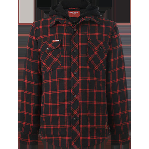 WORKWEAR, SAFETY & CORPORATE CLOTHING SPECIALISTS  - Red Collection - MENS QUILTED SHACKET