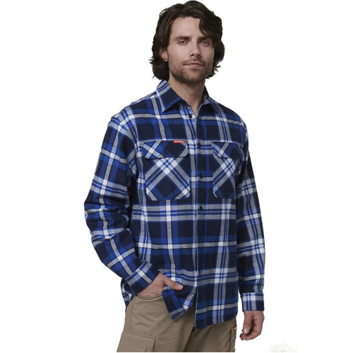 WORKWEAR, SAFETY & CORPORATE CLOTHING SPECIALISTS  - L/SL CHECK FLANNEL