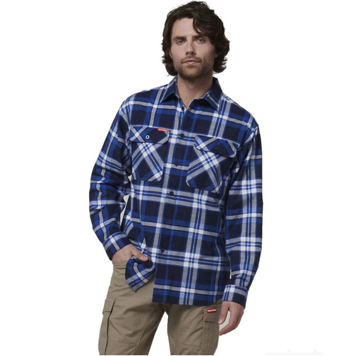 WORKWEAR, SAFETY & CORPORATE CLOTHING SPECIALISTS  - L/SL CHECK FLANNEL