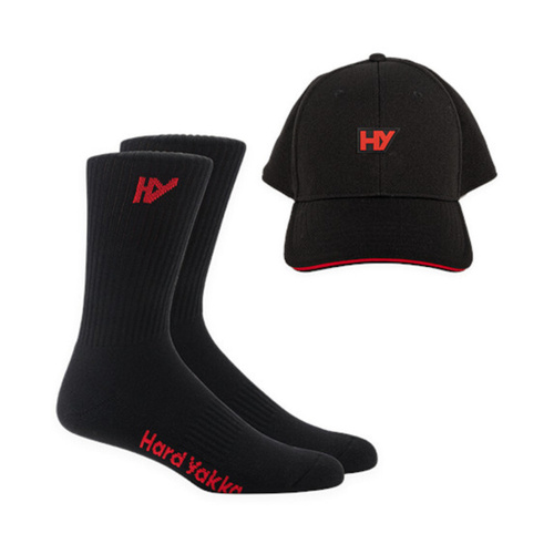WORKWEAR, SAFETY & CORPORATE CLOTHING SPECIALISTS  - Red Collection - 2PK SOCK FLEX FIT BUNDLE PACK