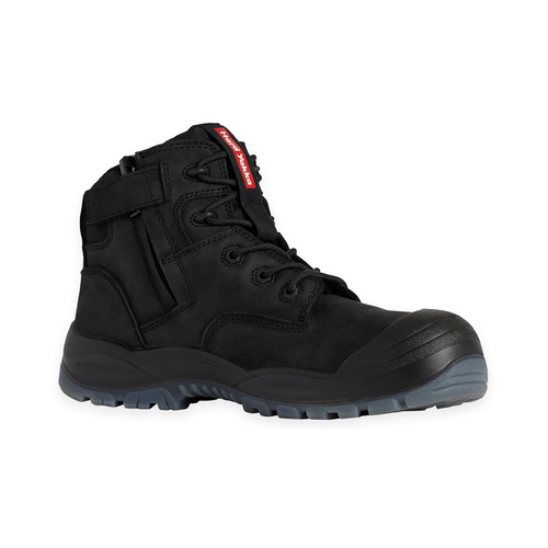 WORKWEAR, SAFETY & CORPORATE CLOTHING SPECIALISTS  - Red Collection - 5 Inch Boot - Black